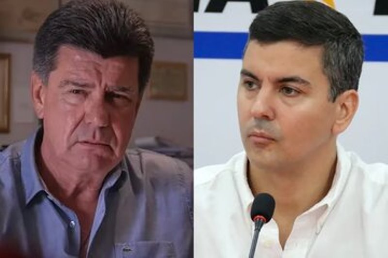 Efraín Alegre y Santiago Peña se disputan la presidencia de Paraguay