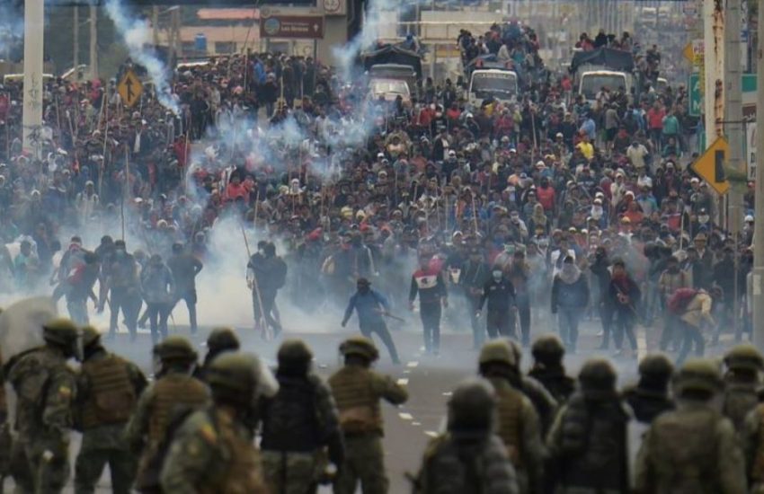 Protestas en América Latina