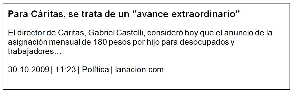 Lanacion.com,
30/10/2009