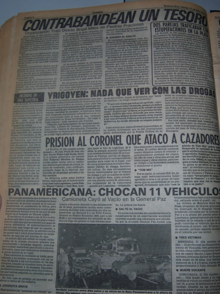 Interior de
Crónica, 31 de mayo de 1983 (p. 8)