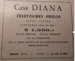 Aviso publicado en revista Entrerrianía
(La Paz), edición abril-mayo 1966