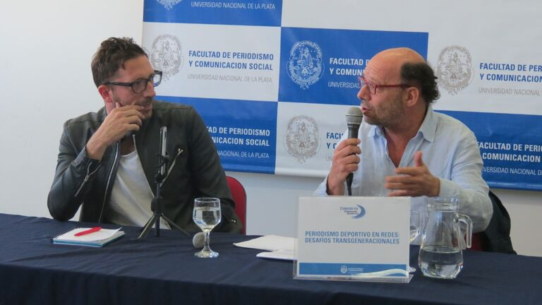 Fernández Moores y Wall participaron del VI Congreso de Periodismo Deportivo