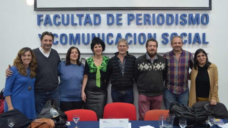 Diego De Charras, Pablo Antonini, Cynthia Ottaviano, Pablo Carro, Diego Rossi y Mariana Baranchuk