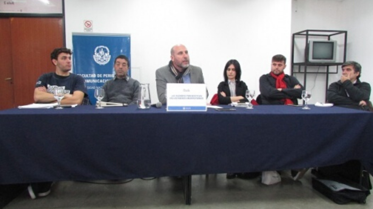Gabriel Morini, Diego Ibarra, Agustina Colucci y Javier D´alessandro y Esdenka Sandoval