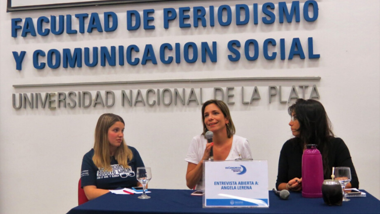 entrevista abierta a la periodista deportiva Ángela Lerena