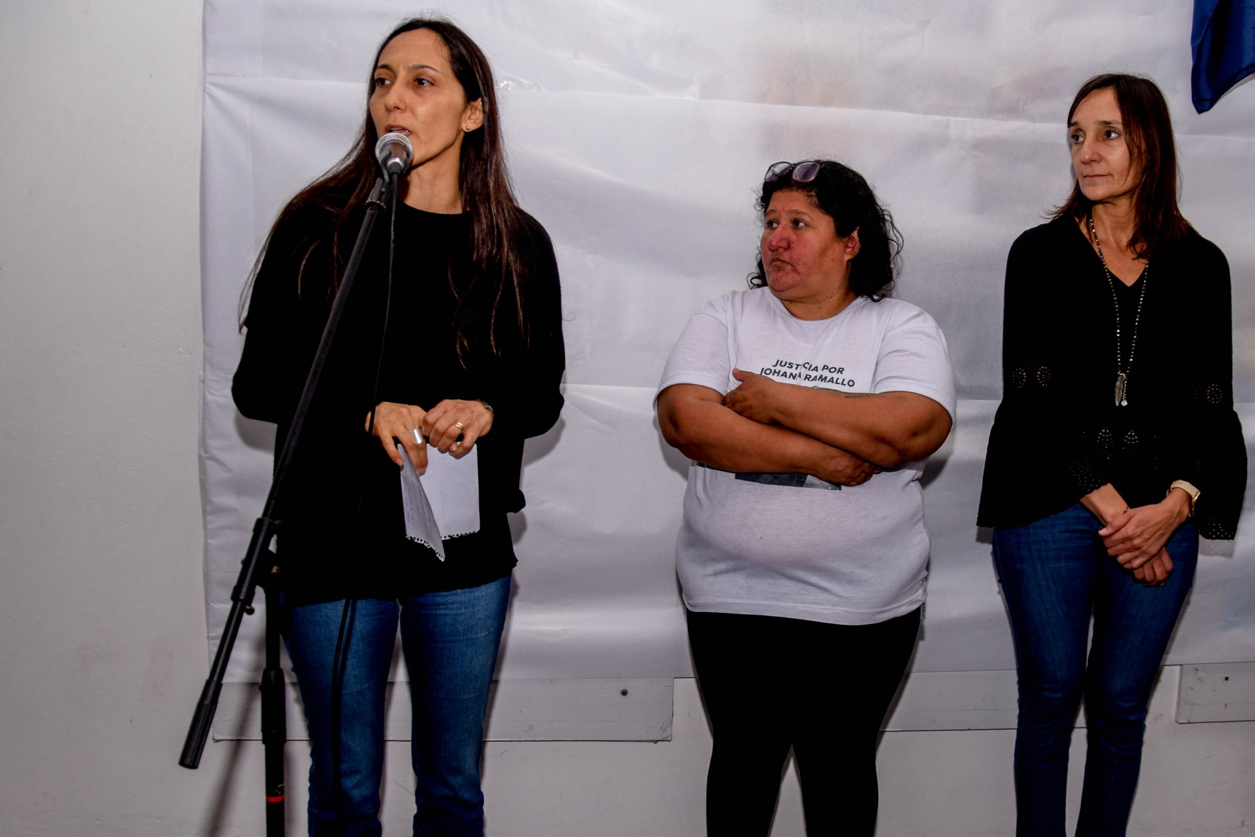 Gabriela Chaparro, Marta Ramallo y Ayelen Sidun