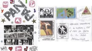 collage de imagenes de sellos postales