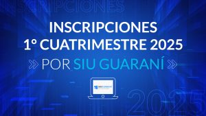 Ya están los días para inscribirse en el primer cuatrimestre